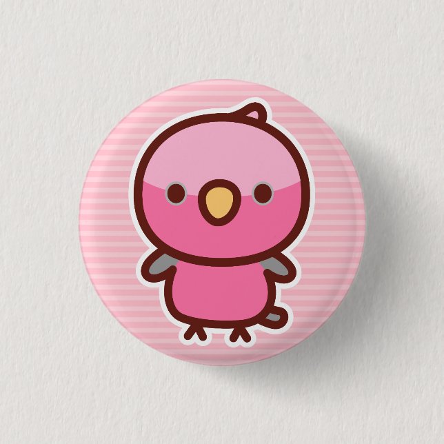 Badge Rond 2,50 Cm Galah (Devant)