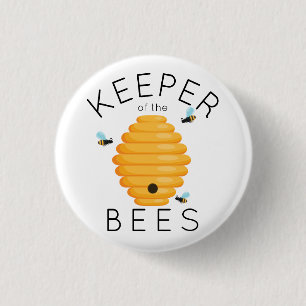Badge Rond 2,50 Cm Garde des abeilles
