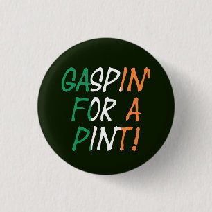 Badge Rond 2,50 Cm Gaspin pour pint pbcn