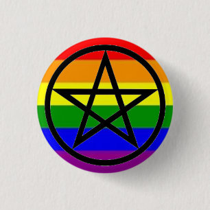 Badge Rond 2,50 Cm Gay Pagan
