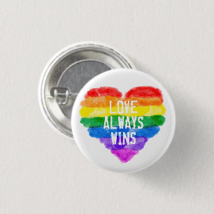 Badge Rond 2,50 Cm Gay pride LGBT Rainbow
