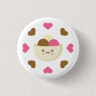 Badge Rond 2,50 Cm Gel du cerveau
