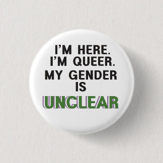 Badge Rond 2,50 Cm Genderqueer Pride — Bouton