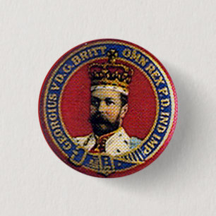Badge Rond 2,50 Cm George V - Bouton
