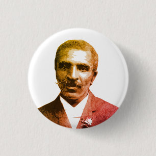 Badge Rond 2,50 Cm George Washington Carver