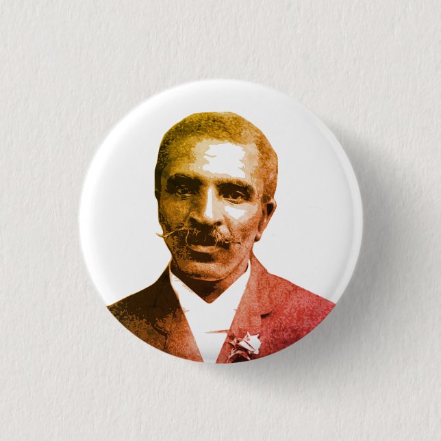 Badge Rond 2,50 Cm George Washington Carver (Devant)