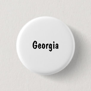 Badge Rond 2,50 Cm Géorgie