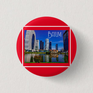 Badge Rond 2,50 Cm Géorgie Batumi Architecture Paysage