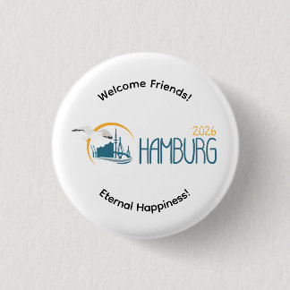 Badge Rond 2,50 Cm Germany 2026 International Convention Pin
