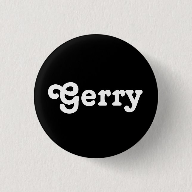 Badge Rond 2,50 Cm Gerry de boutons (Devant)