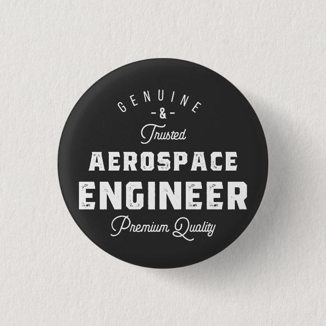 Badge Rond 2,50 Cm Gift for Aerospace Engineer (Devant)