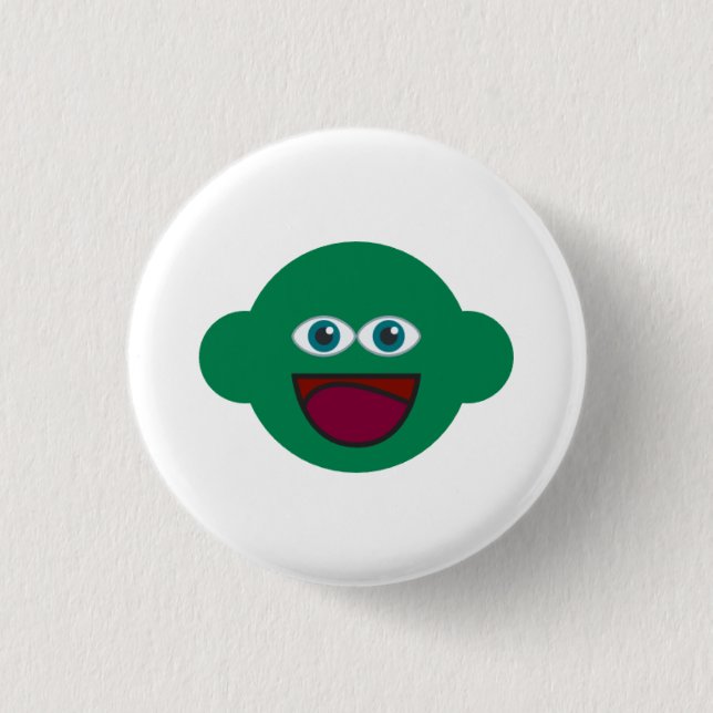 Badge Rond 2,50 Cm Gillie Button (Devant)