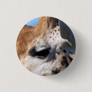 BADGE ROND 2,50 CM GIRAFFE