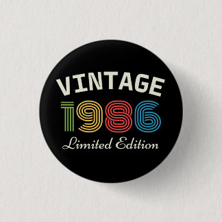 Badge Rond 2,50 Cm Glacière pour 40e anniversaire