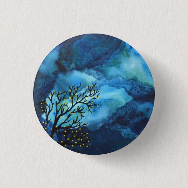Badge Rond 2,50 Cm Glowing in the dark (Devant)
