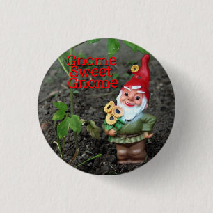 Badge Rond 2,50 Cm Gnome de bonbon à gnome