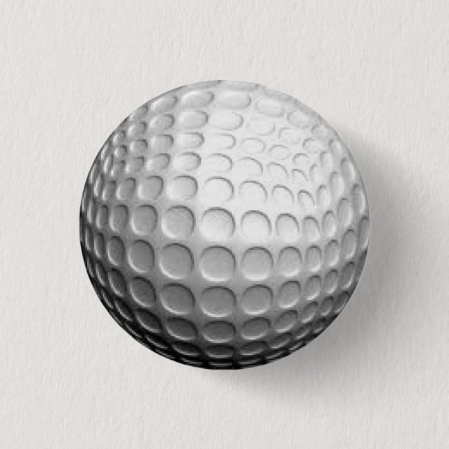 Badge Rond 2,50 Cm Golf (Devant)