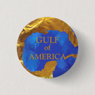 BADGE ROND 2,50 CM GOLFE D'AMÉRIQUE