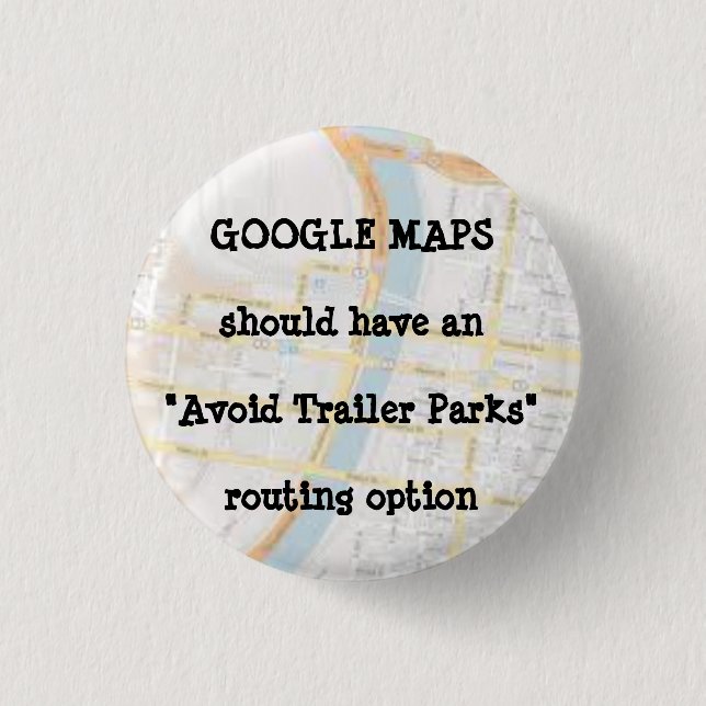 BADGE ROND 2,50 CM GOOGLE MAPS (Devant)