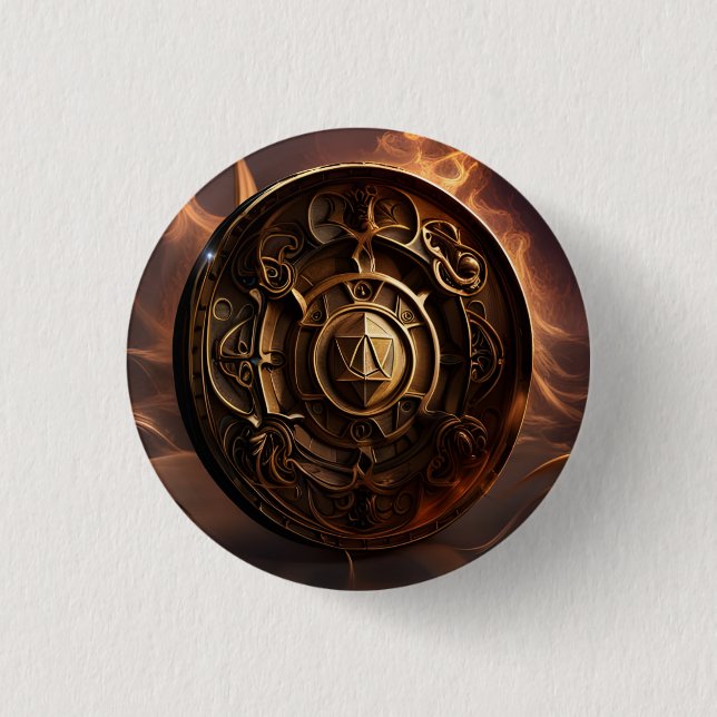 Badge Rond 2,50 Cm Gorby Token : 1 Bardo Buck (Devant)