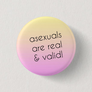 Badge Rond 2,50 Cm Goupille asexuelle de fierté