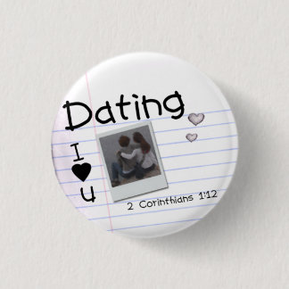 Badge Rond 2,50 Cm Goupille de datation… avec le vers