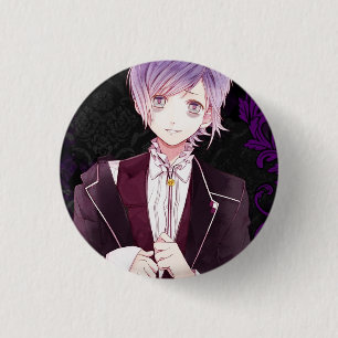 Badge Rond 2,50 Cm Goupille Diabolik Lovers Kanato