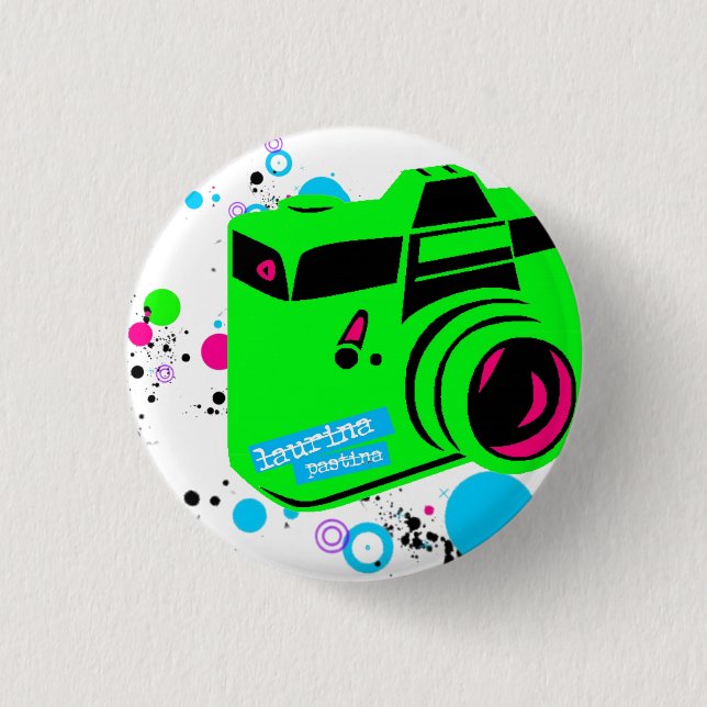 Badge Rond 2,50 Cm goupille se développante toujours (Devant)