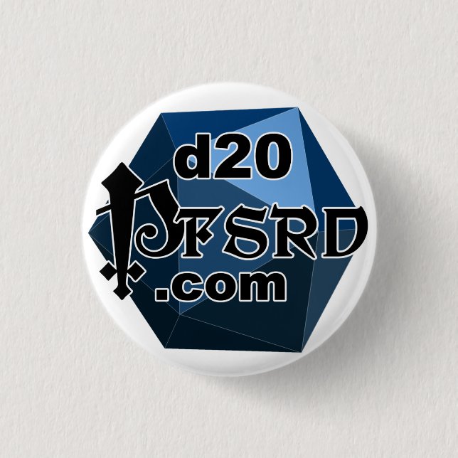 Badge Rond 2,50 Cm goupilles de d20pfsrd.com (Devant)