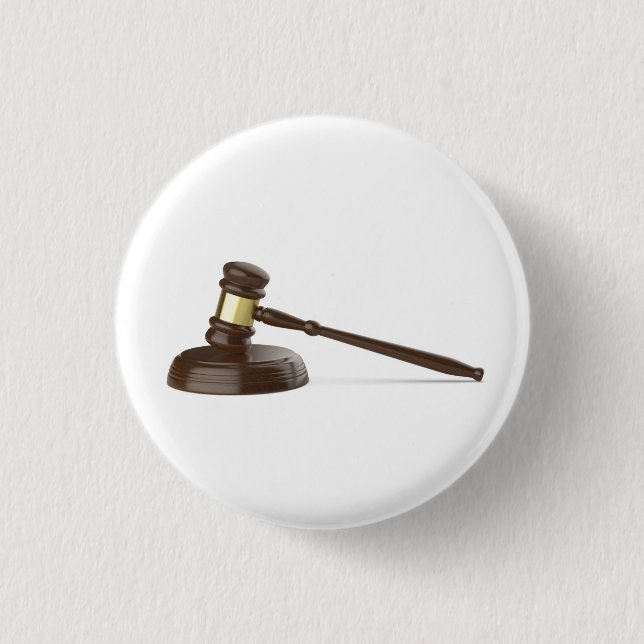 Badge Rond 2,50 Cm Goût en bois (Devant)