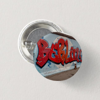 Badge Rond 2,50 Cm Graffiti mur de Berlin