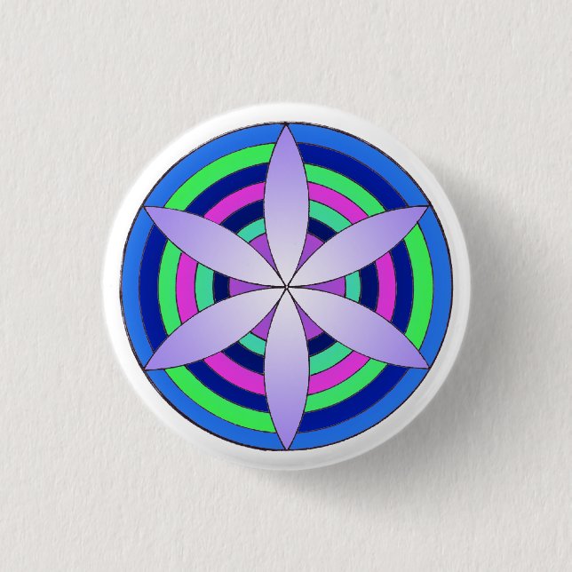 Badge Rond 2,50 Cm Graine magique (Devant)
