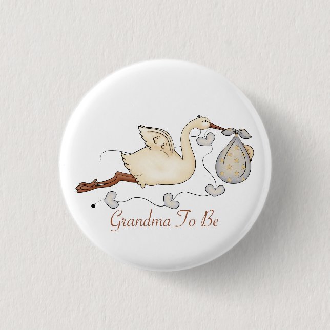 Badge Rond 2,50 Cm Grand-maman à être (Devant)
