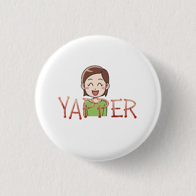 Badge Rond 2,50 Cm Grand Parleur (Devant)