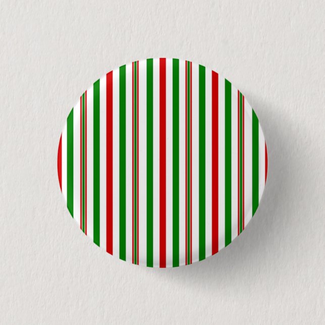 Badge Rond 2,50 Cm Grandes décoratives de Noël (Devant)