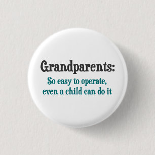 Badge Rond 2,50 Cm Grands-parents si faciles à utiliser