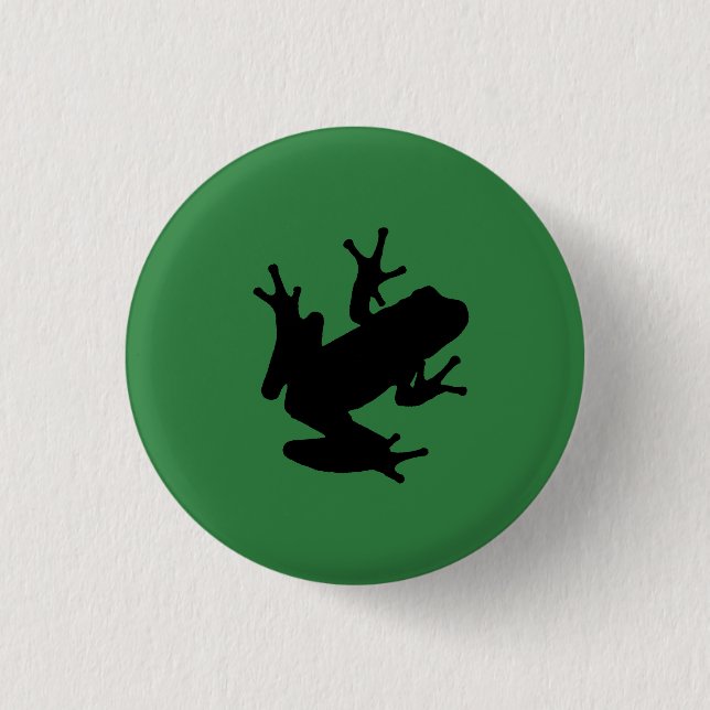 Badge Rond 2,50 Cm grenouille (Devant)
