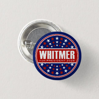 Badge Rond 2,50 Cm Gretchen Whitmer Présidente 2028