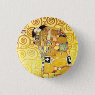 Badge Rond 2,50 Cm Gustav Klimt Fulfillages Amateurs Art