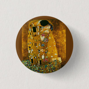 Badge Rond 2,50 Cm Gustav Klimt Le Baiser