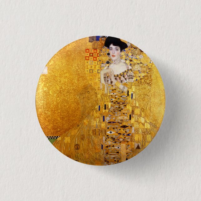 Badge Rond 2,50 Cm Gustav Klimt Portrait d'Adele Bloch-Bauer I (Devant)