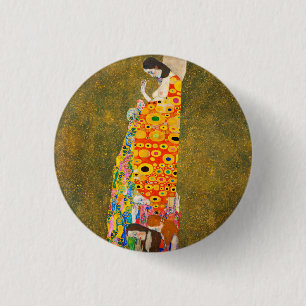 Badge Rond 2,50 Cm Gustav Klimt The Hope II, Die Hoffnung II