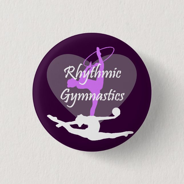 Badge Rond 2,50 Cm Gymnastique rythmique (Devant)