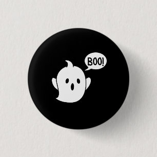 Badge Rond 2,50 Cm Halloween fantôme mignon