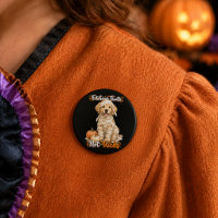 Halloween Mignon Retriever Golden Momie Tours Noir
