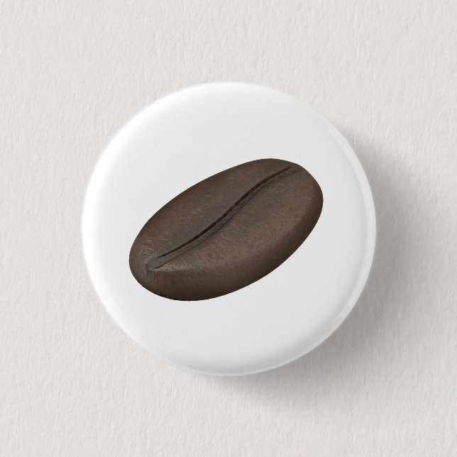 Badge Rond 2,50 Cm Haricot de café torréfié (Devant)