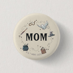 Badge Rond 2,50 Cm Harry Potter Premier anniversaire maman