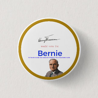 Badge Rond 2,50 Cm Harry S Truman pour des ponceuses de Bernie