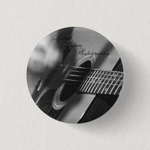Badge Rond 2,50 Cm Haut étroit de guitare