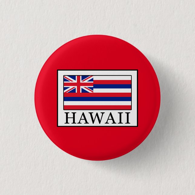Badge Rond 2,50 Cm Hawaii (Devant)